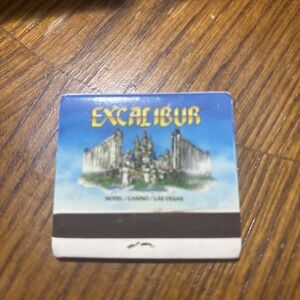 EXCALIBUR‎ Las Vegas Vintage Hotel Casino  Matchbook